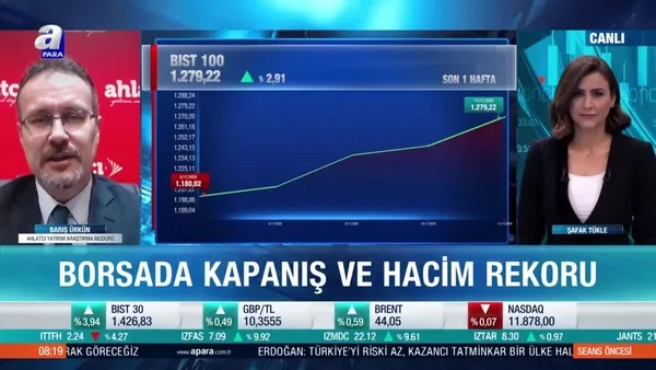 Barış Ürkün: Erdoğan'ın açıklamaları yatırımcılar tarafından olumlu algılandı