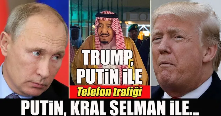 Trump ve Putin’in telefon trafiği