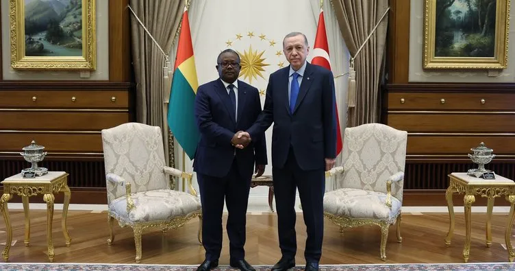 Başkan Erdoğan, Gine Bissau Cumhurbaşkanı ile görüştü