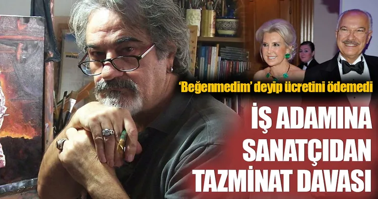 İş adamına ’tablo parası’ davası