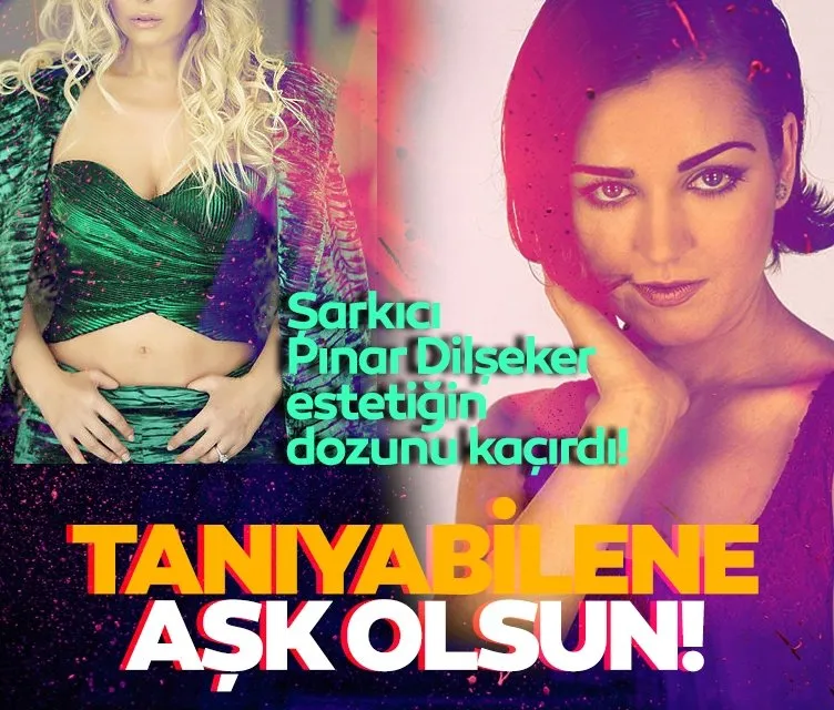 Şarkıcı Pınar Dilşeker tam bir sarışın afet oldu!