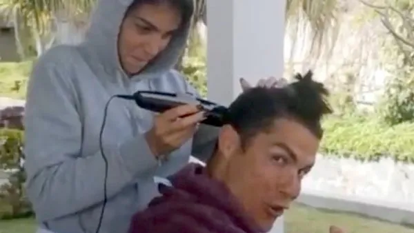 Ünlü futbolcu Cristiano Ronaldo'nun sevgili Georgina Rodriguez ile çektiği video olay oldu | video