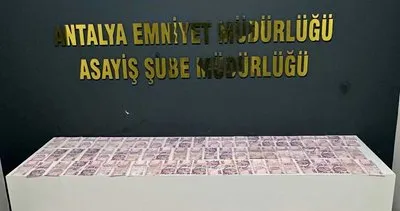 Antalya’da polisim deyip vatandaşın 32 milyon lirasını kaptı #antalya