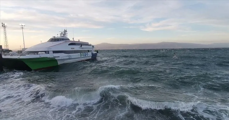 BUDO’nun 6 seferine olumsuz hava engeli