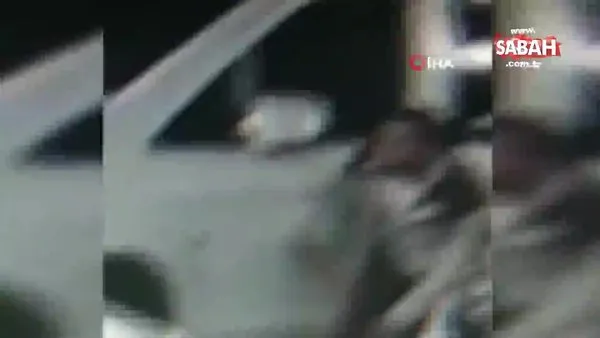 Uber sürücüsü, uber aracından ayna kapağı çaldı