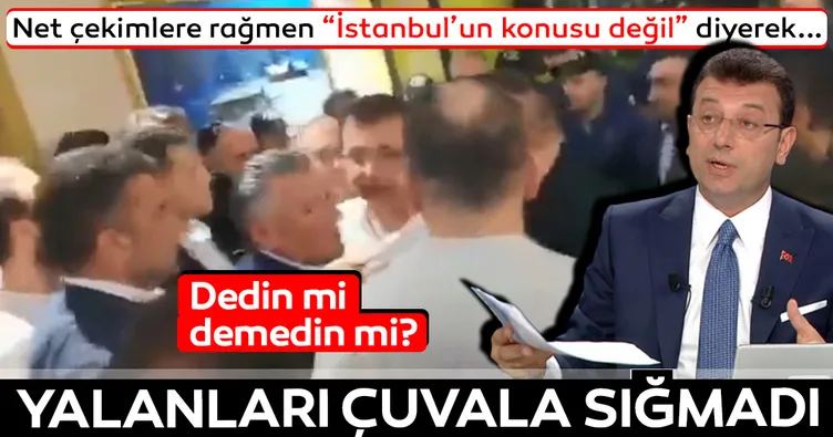 Son dakika haberi: CHP'li İmamoğlu, Valiye hakaret ettiği anları net çekimlere rağmen yalanladı