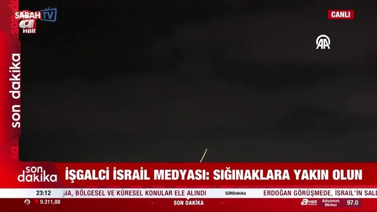 İran'dan İsrail'e bombardıman!
