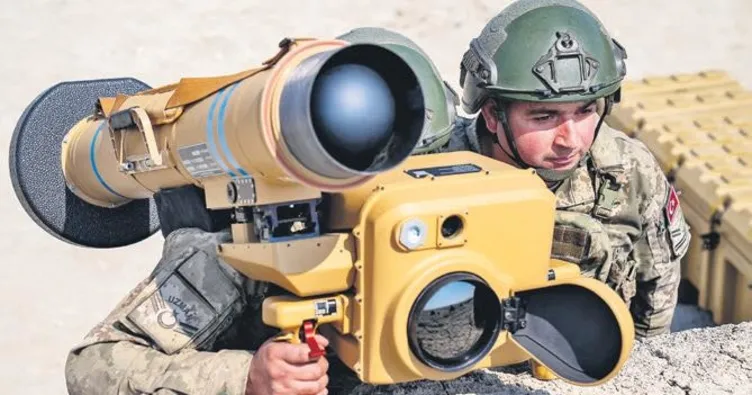 Yerli silahlardan tam isabet atış
