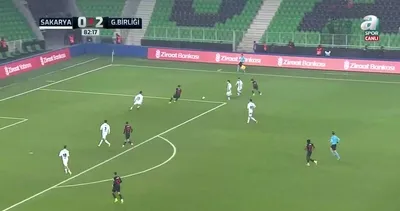 GOL | Sakaryaspor 0-3 Gençlerbirliği