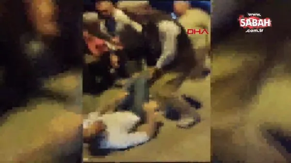 Ümraniye'de çit tartışması kavgaya dönüştü: 2 yaralı | Video