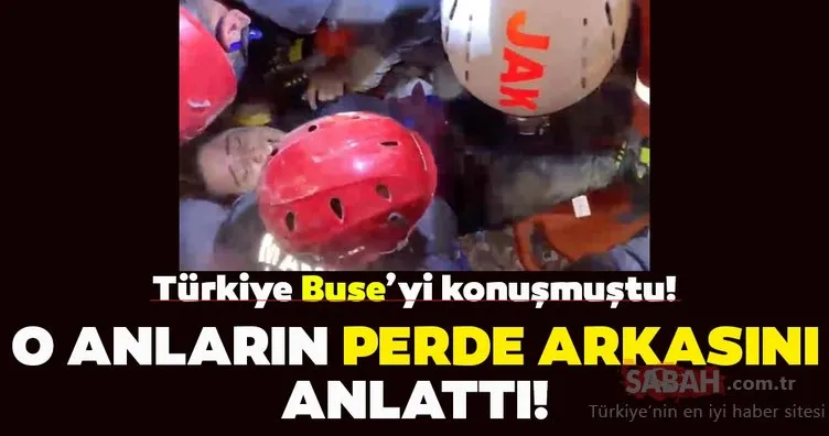 İzmir depremi son dakika haberi: İzmir depreminin sembol ismi Buse’nin kurtuluşunu Bakan Pakdemirli anlattı! Türkiye, Buse Hasyılmaz’ı konuşuyor…