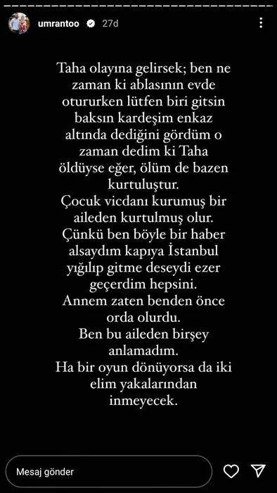 SON DAKİKA: CZN Burak'tan Taha Duymaz isyanı! Sosyal medya o iddiaları konuşuyor! Taha Duymaz öldü mü?