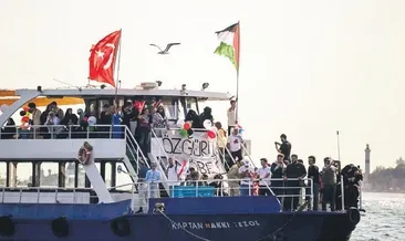İstanbul’dan Gazze’ye direnişe bin selam