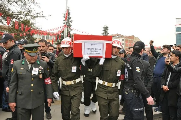 Afrin şehidi Gökhan Güllü son yolculuğuna uğurlandı!