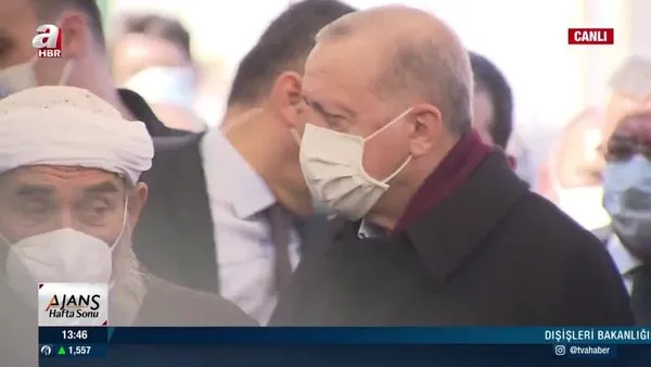 Başkan Erdoğan, Servet Soylu'nun cenazesinde konuştu | Video