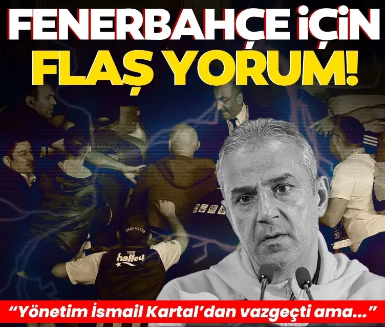 Fenerbahçe için olay sözler! Yönetim İsmail Kartal’dan vazgeçti ama...