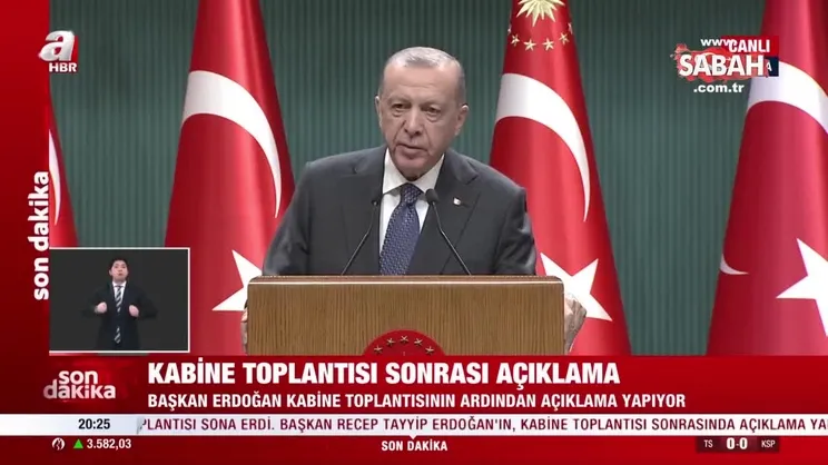 Başkan Erdoğan Kabine Toplantısı kararlarını açıkladı: Esnafa yeni kredi paketi ve üniversite öğrencilerine ulaşım desteği | Video