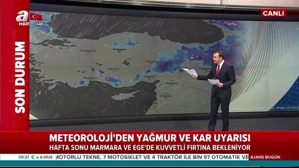 Meteoroloji'den İstanbul'a kar yağışı uyarısı! Bugün hava nasıl olacak? (21 Şubat 2019)
