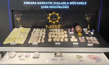Ankara’da uyuşturucu operasyonu: 58 tutuklama