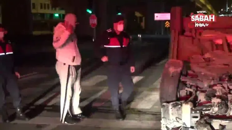 Antalya'da feci kazadan yara almadan kurtulan alkollü sürücüden 'Pes' dedirten açıklamalar | Video