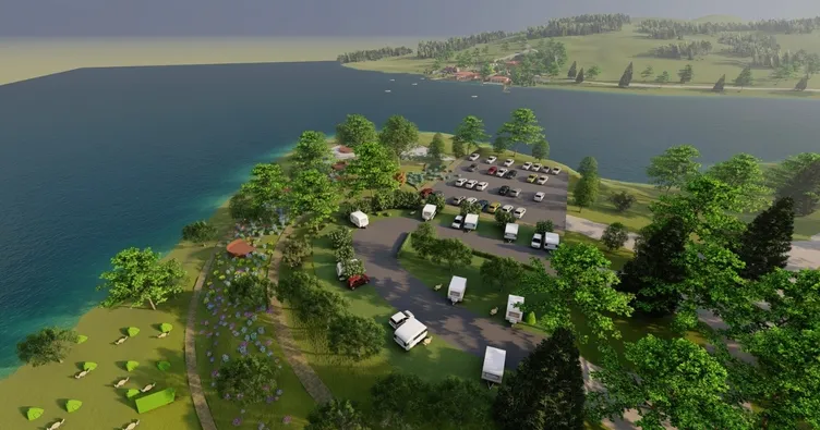 Tahtalı Göleti cazibe merkezi olacak