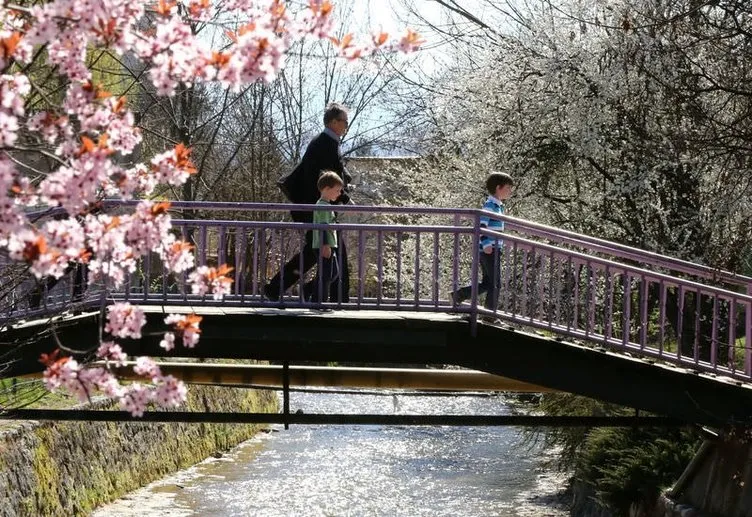 Bosna Hersek’te ilkbahar güzelliği