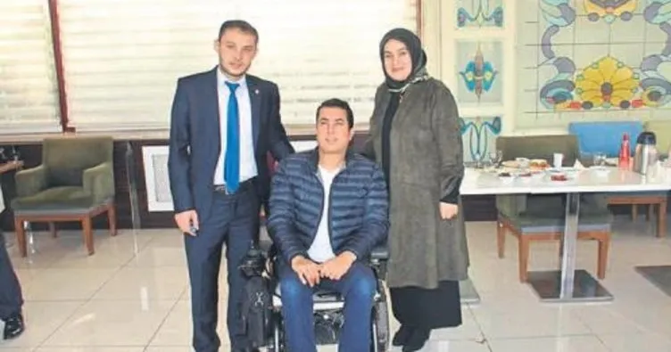 Didar Kafaoğlu’ndan engellilere destek
