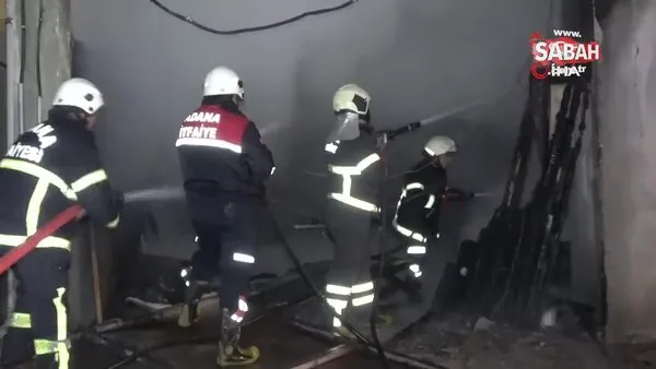Adana'da sokağa çıkma kısıtlamasını hiçe sayıp yangını böyle izlediler | Video