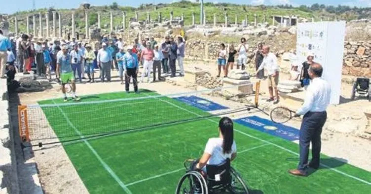 Antalya Open için özel açılış