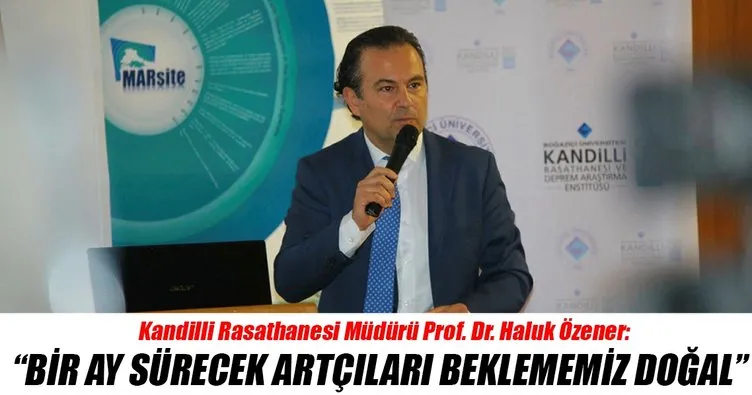 Prof. Dr. Özener: Ege Denizi ile Marmara’daki fay hatları farklı