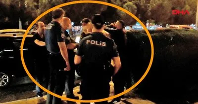 Samsun’da alkollü sürücü ceza kesilirken polislerin karşısında içki içmeye devam etti | Video