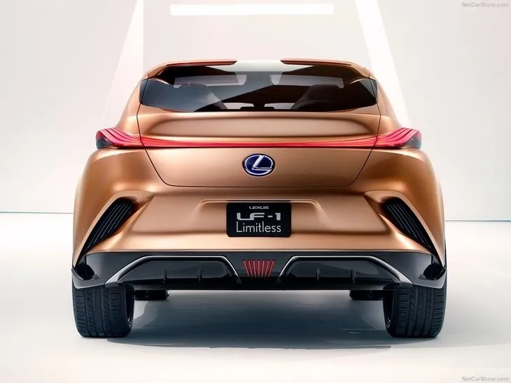 2018 Lexus F-1 Limitless Concept dikkat çekiyor