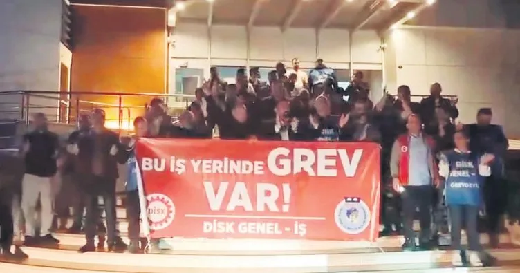 İşçiler greve gitti hayat durdu