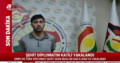 Irak’ın kuzeyindeki Erbil şehrinde Türk diplomatı şehir eden terörist Mazlum Dağ yakalandı