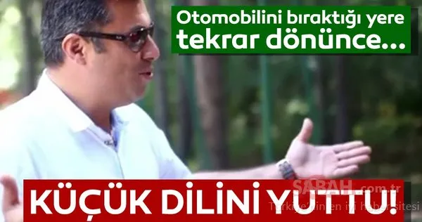 Küçük dilini yuttu! Volkswagen Golf'ünü o halde görünce...