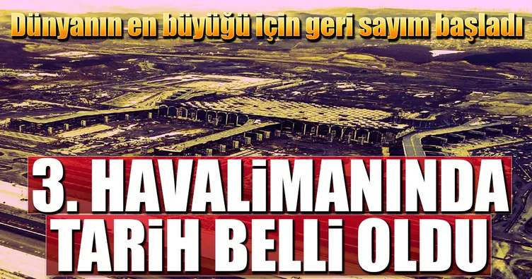 Dev taşınma 30 Ekim’de