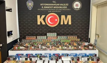 Afyon’da kaçak tütün operasyonu #afyonkarahisar