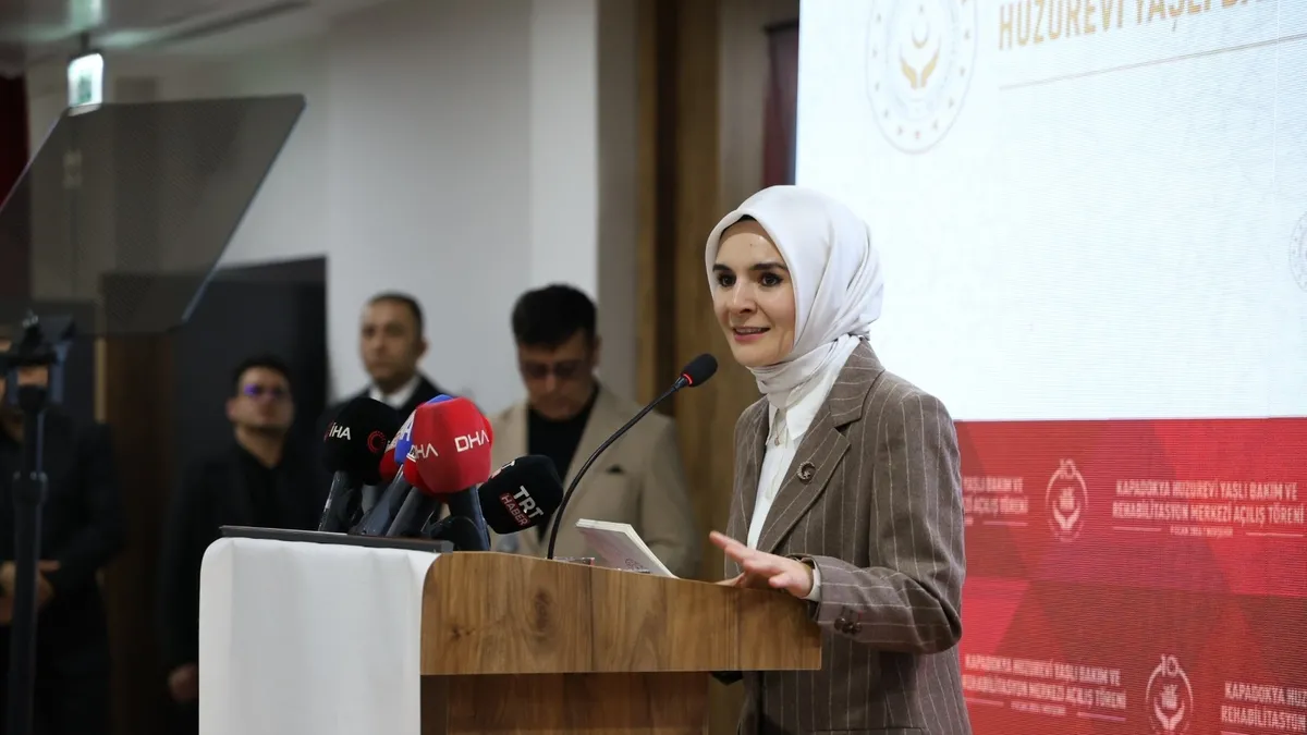 Kapadokya’ya vefa yatırımı! Bakan Göktaş 105 kişilik yeni huzurevini hizmete açtı