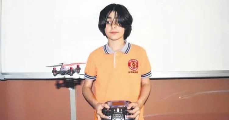 Ortaokul öğrencisinden ‘bomba bulan casus drone’