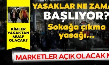 Son Dakika: Sokağa çıkma yasağı ne zaman kaçta başlıyor? Milyonlarca kişi merak ediyor: Bu akşam sokağa çıkma yasağı var mı?