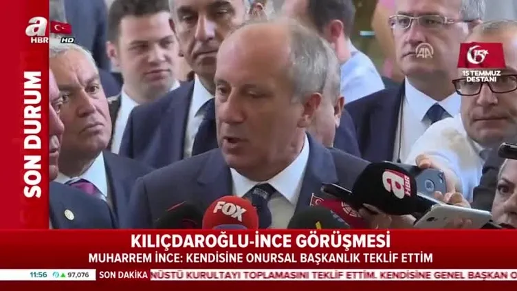 Muharrem İnce'den flaş açıklama