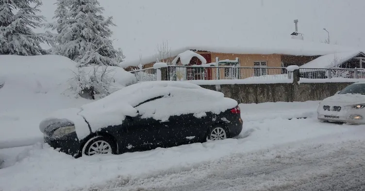 Bitlis’e 24 saatte 70 santim kar yağdı