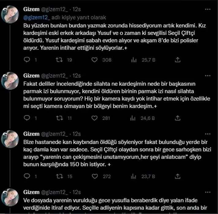 Son Dakika Haberi: Şarkıcı Seçil Çiftçi hakkında çarpıcı iddia: Kardeşimin katilini biliyor!