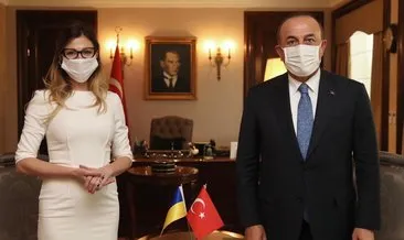 Dışişleri Bakanı Çavuşoğlu, Ukrayna Dışişleri Bakan Yardımcısı’nı kabul etti