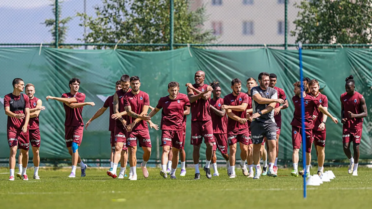 Trabzonspor’da yeni sezon hazırlıkları sürüyor