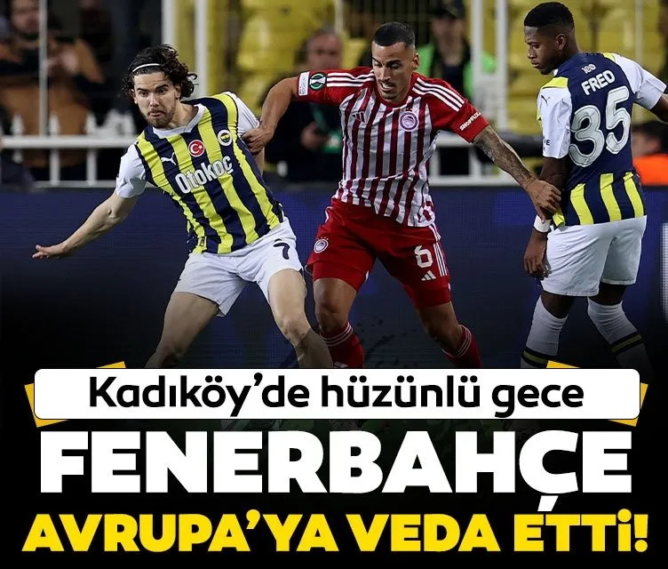 Fenerbahçe Avrupa’ya veda etti!