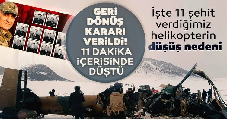Son Dakika Haberi - Bitlis’teki askeri helikopter neden düştü? Kaza Kırım raporu tamamlandı