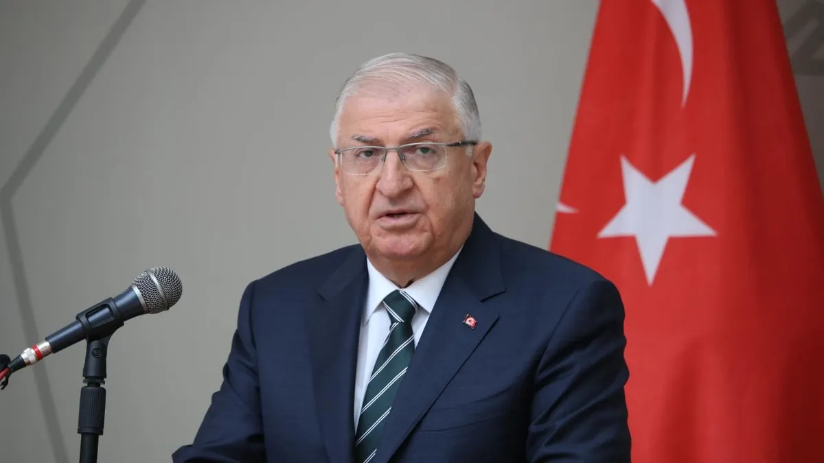 Bakan Güler’den Suriye açıklaması: Terör örgütüne müsaade etmeyiz!