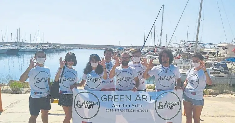 Çevre için daldılar