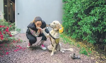 Türkiye’nin tek rehber köpek eğitmeni